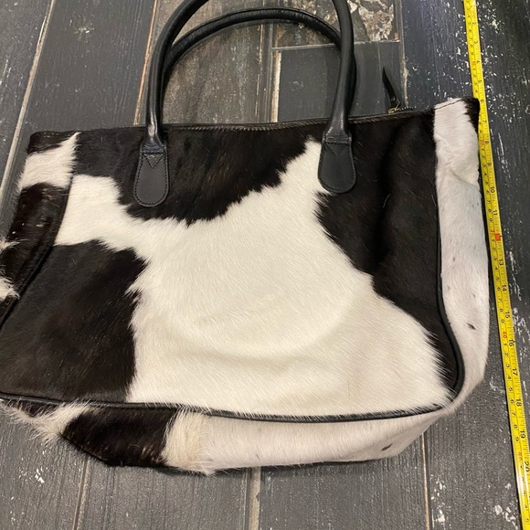 MONTANA HUDSON cowhide tote! Five star leather⭐️⭐️⭐️⭐️⭐️ brand NEW - Picture 4 of 16